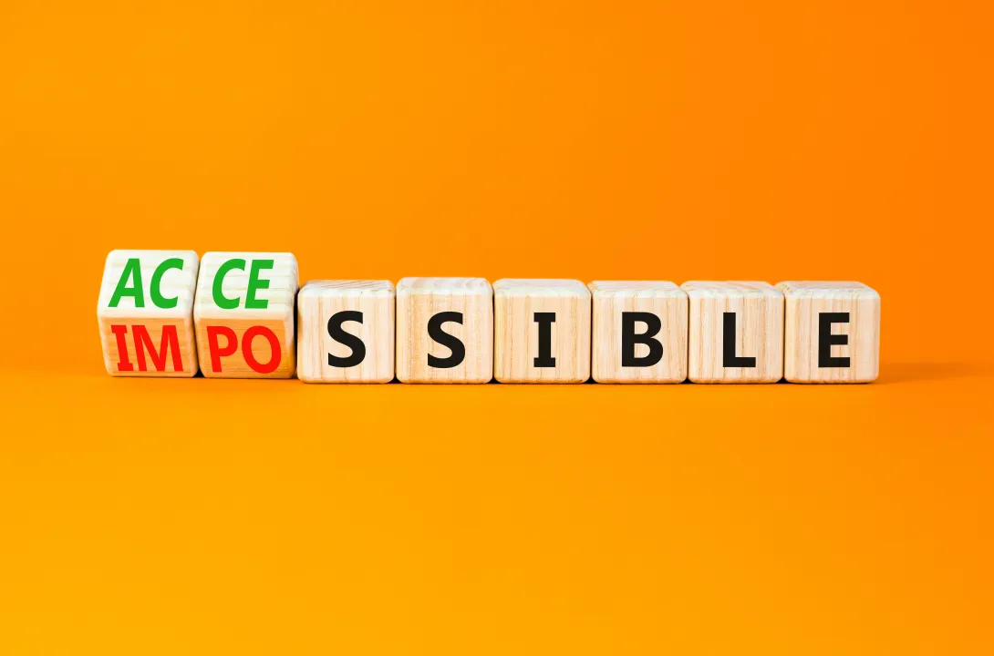 Image illustrant que "Accessible n'est pas impossible"