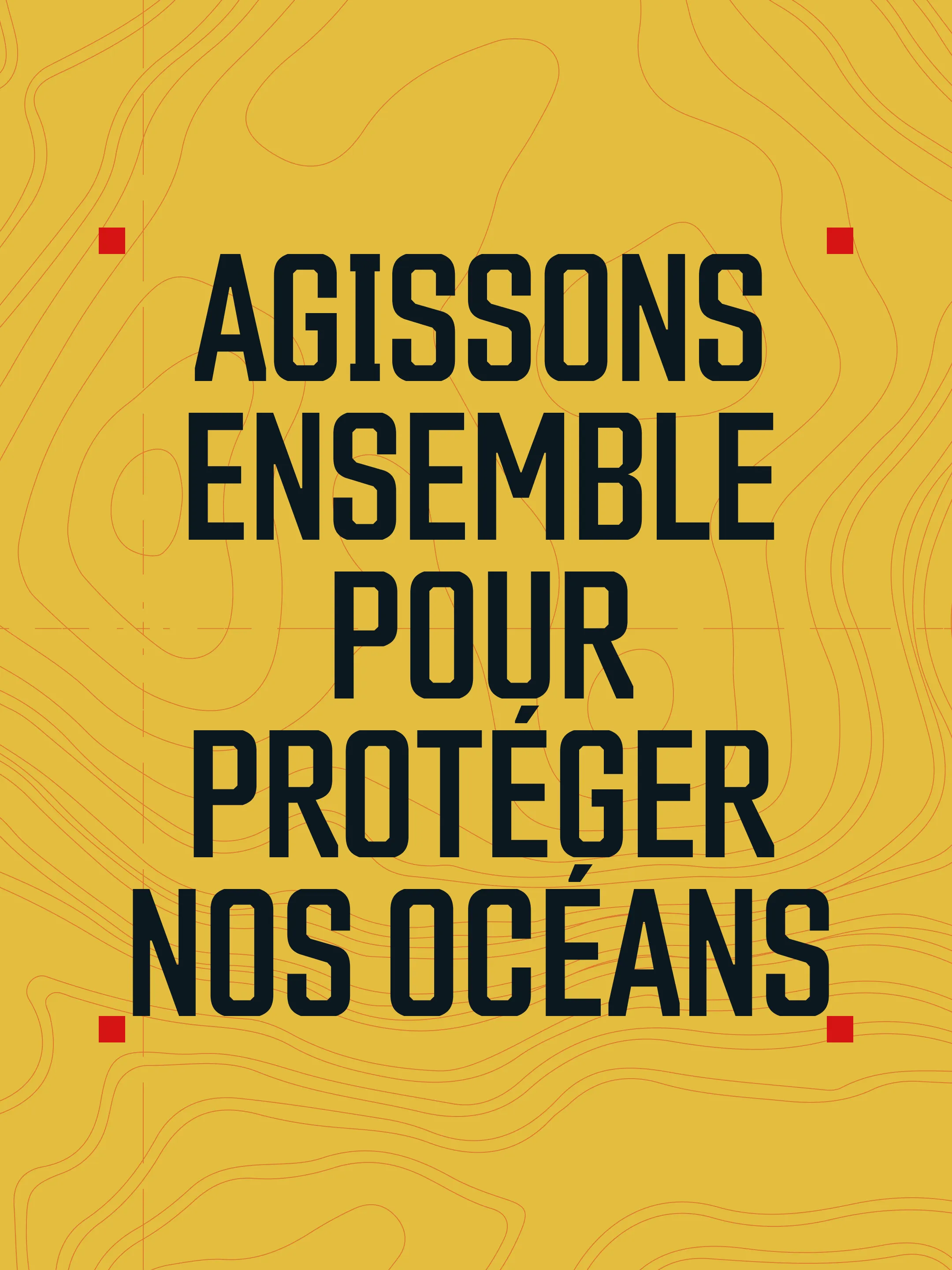 Visuel du site Sea Shepherd avec direction artistique brute et ton militant.